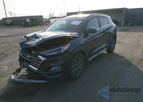 2020 Hyundai Tucson Ultimate из США, поврежденный, VIN KM8J3CAL7LU154848